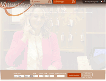 Tablet Screenshot of hotelcorallo-roma.com
